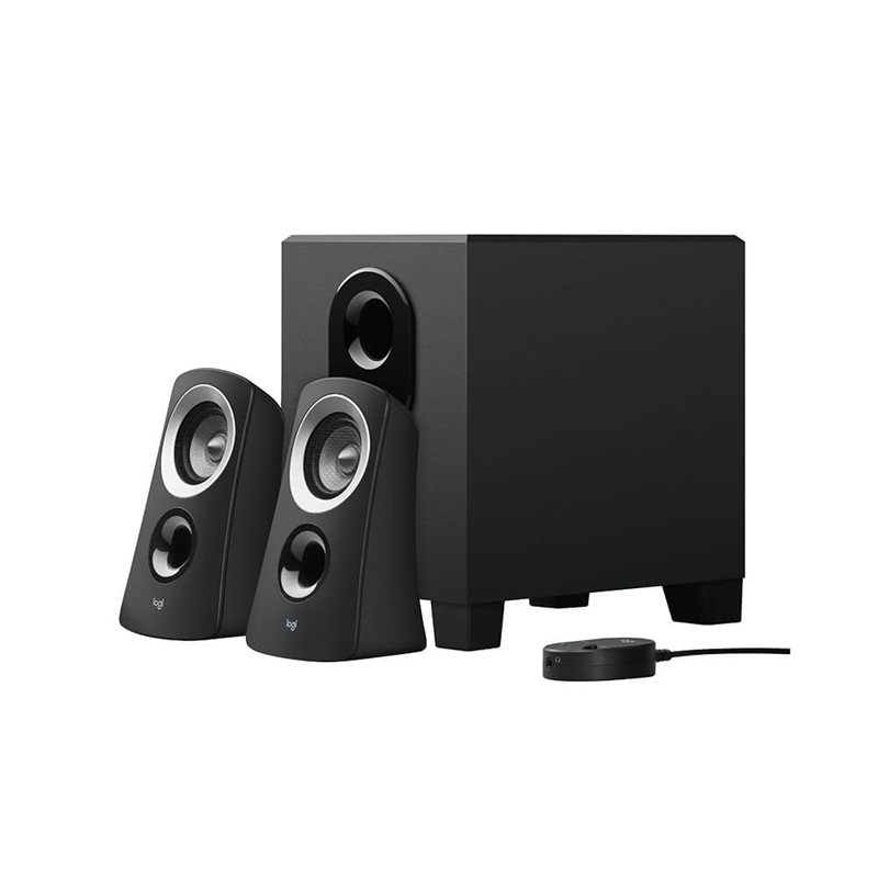 Logitech Z313 2.1 Speaker System with Subwoofer  2