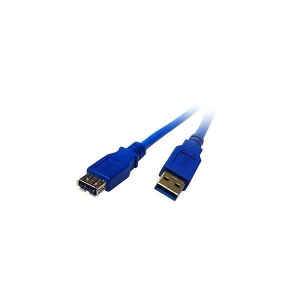 Dynamix USB 3.0 Type A Male to Type A Female Blue Extension Cable - 5m