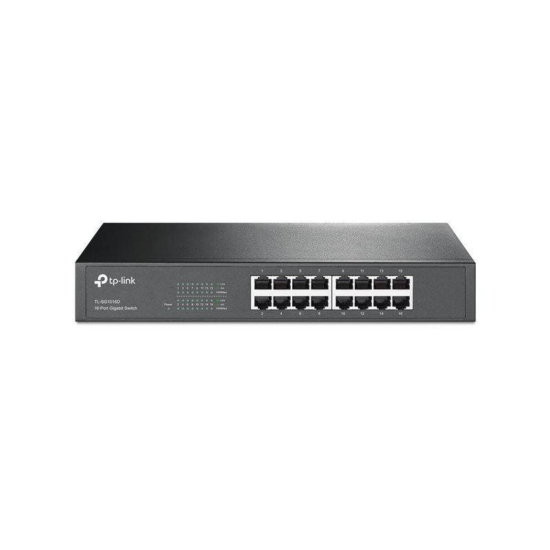 TP-Link TL-SG1016D 16-Port Gigabit Desktop/Rack Switch  2