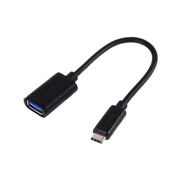 Unitek USB 3.0 Type C Male to USB Type A Female Cable - 0.2 Metres