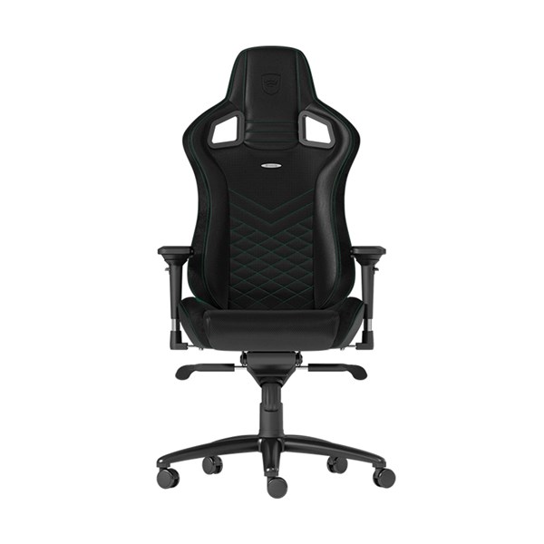 Noblechairs EPIC Series Faux Leather Gaming Chair - Black/Green