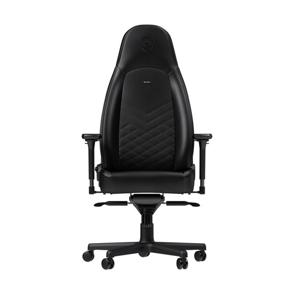 Noblechairs ICON Series Faux Leather Gaming Chair - Black/Black