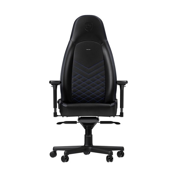 Noblechairs ICON Series Faux Leather Gaming Chair - Black/Blue