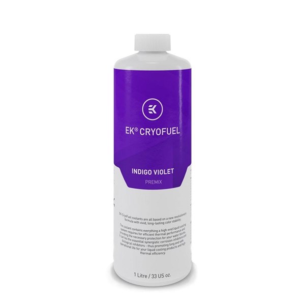 EKWB EK-CryoFuel Premix 1000ML Coolant - Indigo Violet