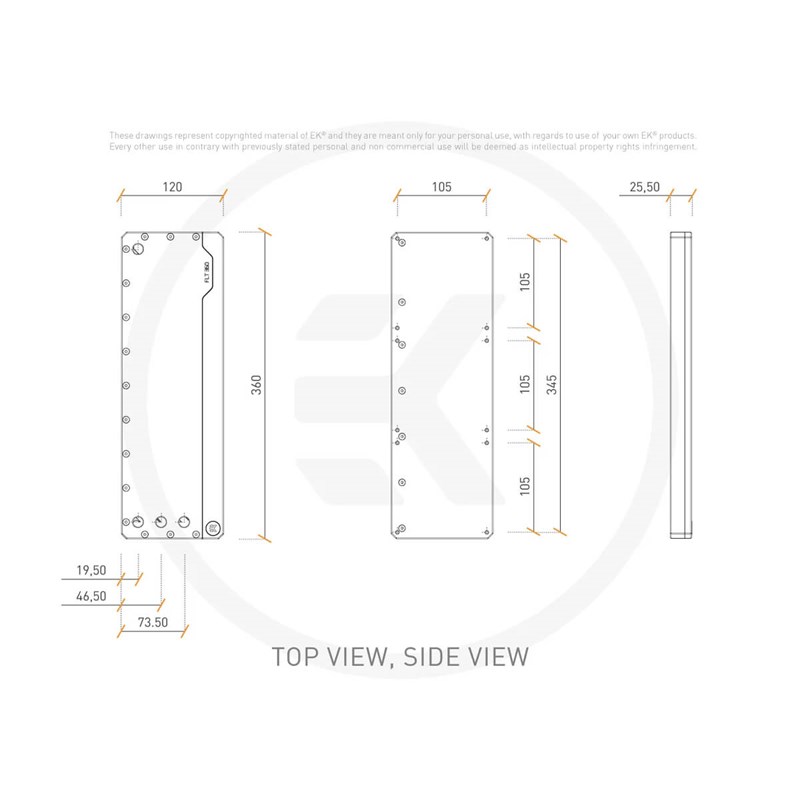 EKWB EK-Quantum Volume FLT 360 D-RGB - Plexi - pr_284581