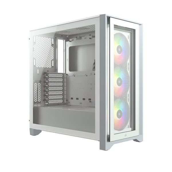 Corsair iCUE 4000X RGB TG Mid-Tower Case - White