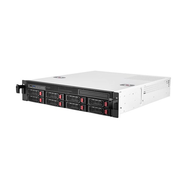 Silverstone SST-RM21-308 2U 8 Bay mATX Rackmount Case