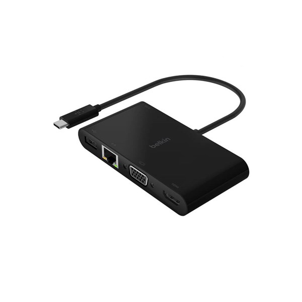 Belkin USB-C Multimedia + Charge Adapter (100W)