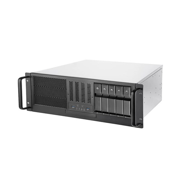 Silverstone RM41-H08 4U 5 x 3.5 Hot-Swappable Server Chassis