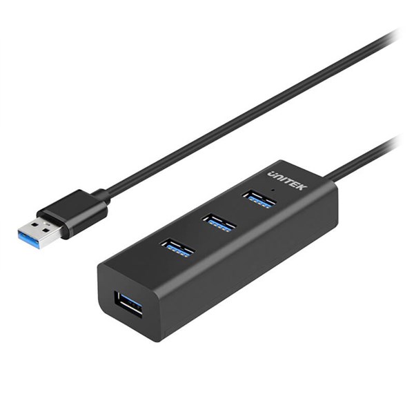 Unitek Y-3089 USB3.0 4-Port Hub With an optional power port (Micro USB)