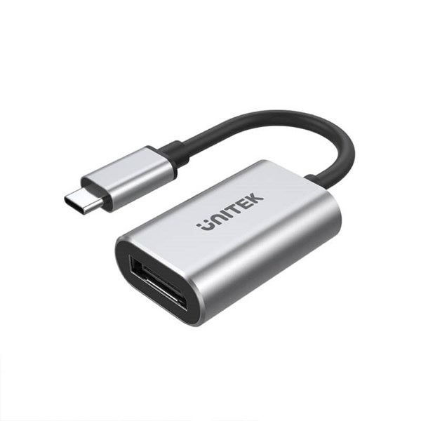 Unitek Y-6317 USB3.0 USB-C to DisplayPort Converter, Support Resolution 4K60Hz 1080p240Hz, 1440p144Hz