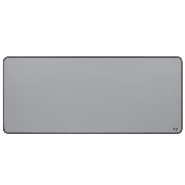 Logitech Desk Mat Studio Series Cloth Mousepad - Mid Grey