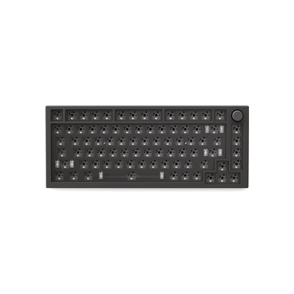 Glorious GMMK Pro 75% RGB Barebones Mechanical Keyboard DIY Kit - Black Slate