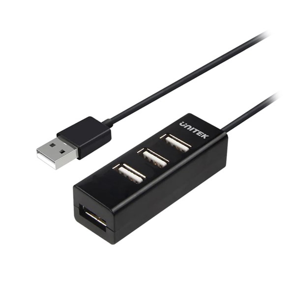 Unitek USB-A 2.0 4-Port High Speed Hub 480Mbps