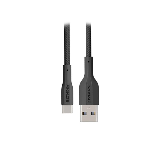 Promate USB-A To USB-C Super Flexible Cable - 1M