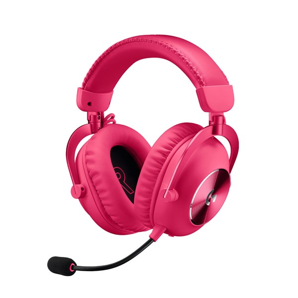 Logitech Pro X 2 Lightspeed Wireless Gaming Headset Magenta