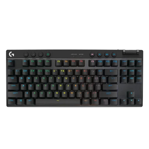 Logitech G PRO X TKL LIGHTSPEED Gaming Keyboard - Black