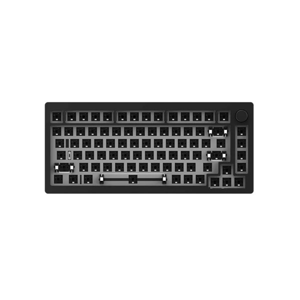 Akko Monsgeek M1 Wireless 75% RGB Barebones Mechanical Keyboard DIY Kit - Black