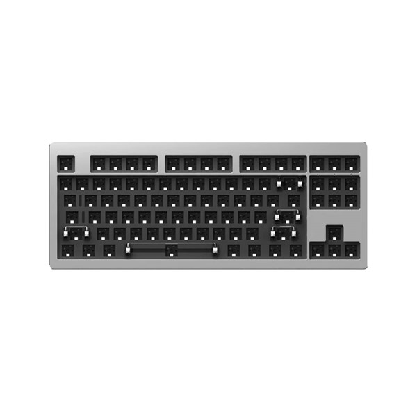 Akko Monsgeek M3 QMK TKL RGB Barebones Mechanical Keyboard DIY Kit - Silver