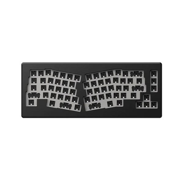 Akko Monsgeek M6 QMK 65% Alice-Style RGB Barebones Mechanical Keyboard  DIY Kit - Black