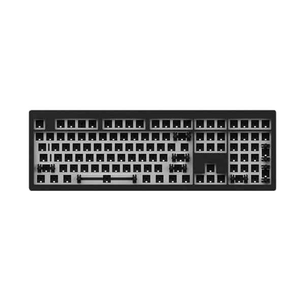 Akko Monsgeek M5 QMK Full Size RGB Barebones Mechanical Keyboard DIY Kit - Black