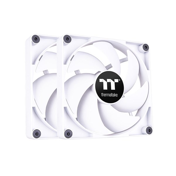 Thermaltake CT120 Cooling Fan White Edition - 2 Fan Pack