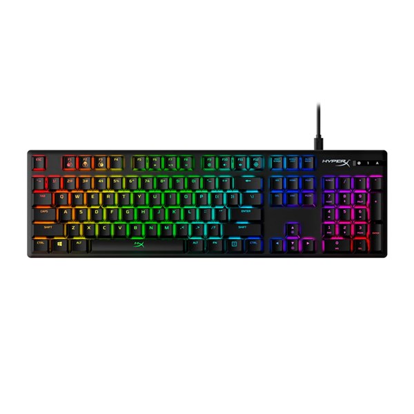 HyperX Alloy Origins RGB Mechanical Gaming Keyboard, Aqua Switch, US Layout