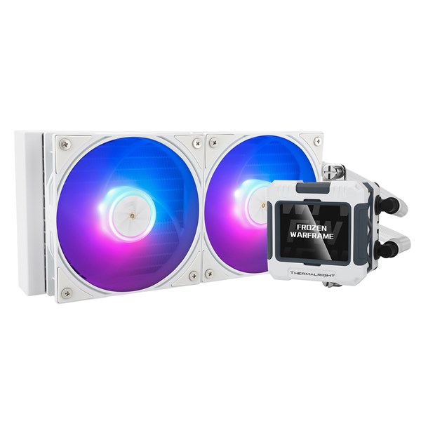 Thermalright Frozen Warframe 240 ARGB AIO Liquid CPU Cooler - White