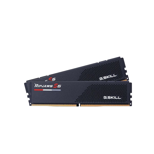 G.Skill  Ripjaws S5 64GB (2x32GB) DDR5 6800Mhz CL34 Memory Intel XMP - Black