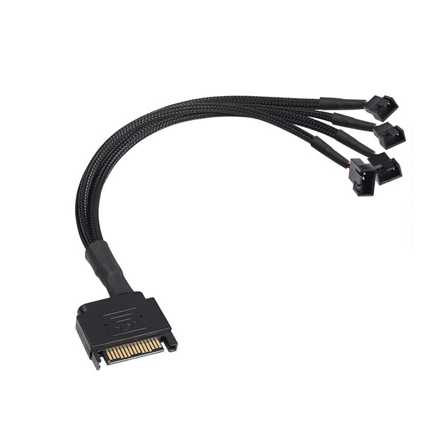 OEM Internal SATA Power To 4 3 Pin/4 Pin Fan Power Adapter